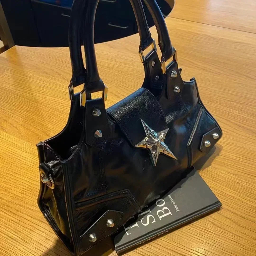 Gothic Star Girl Black Bag - Perfect for this Summer!