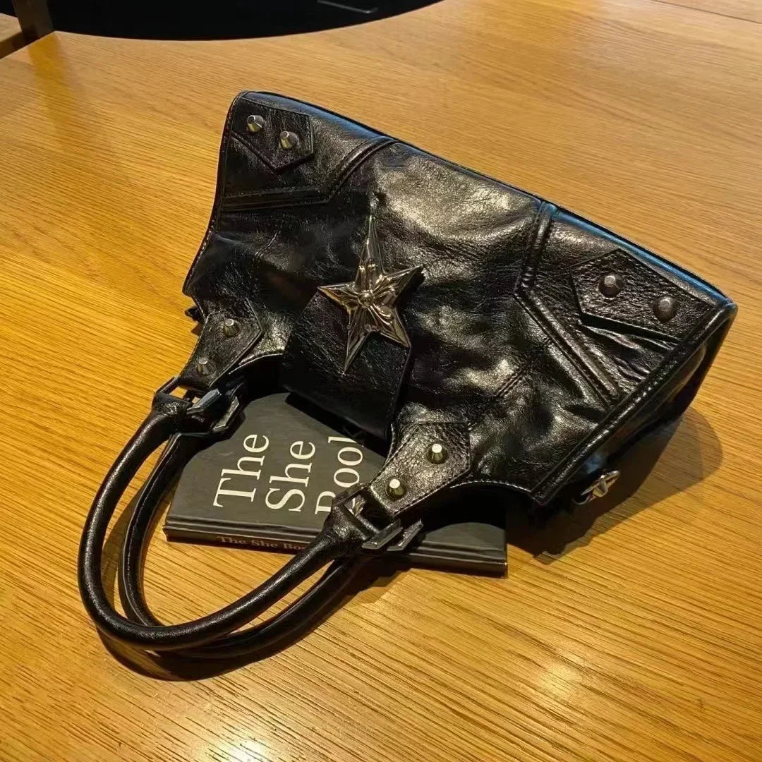 Gothic Star Girl Black Bag - Perfect for this Summer!