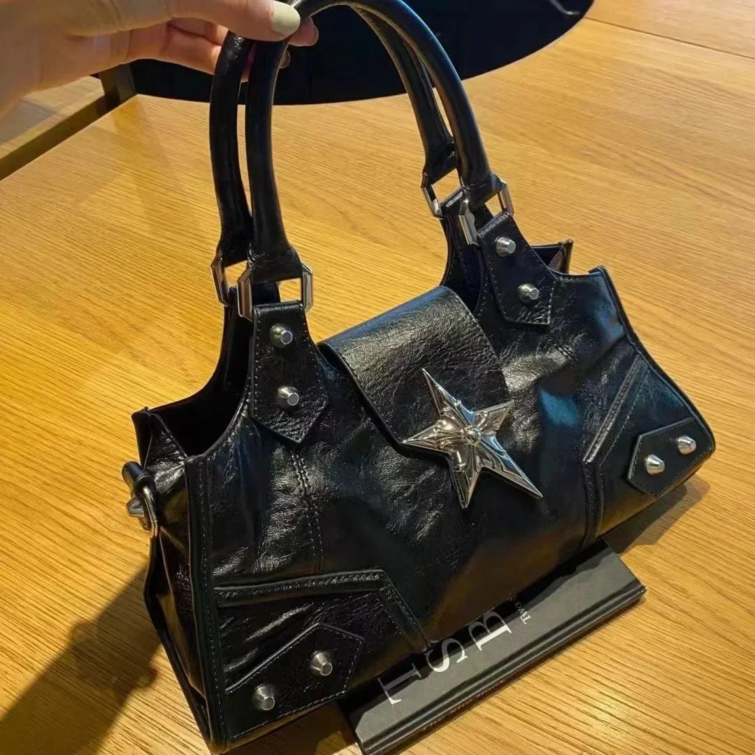 Gothic Star Girl Black Bag - Perfect for this Summer!