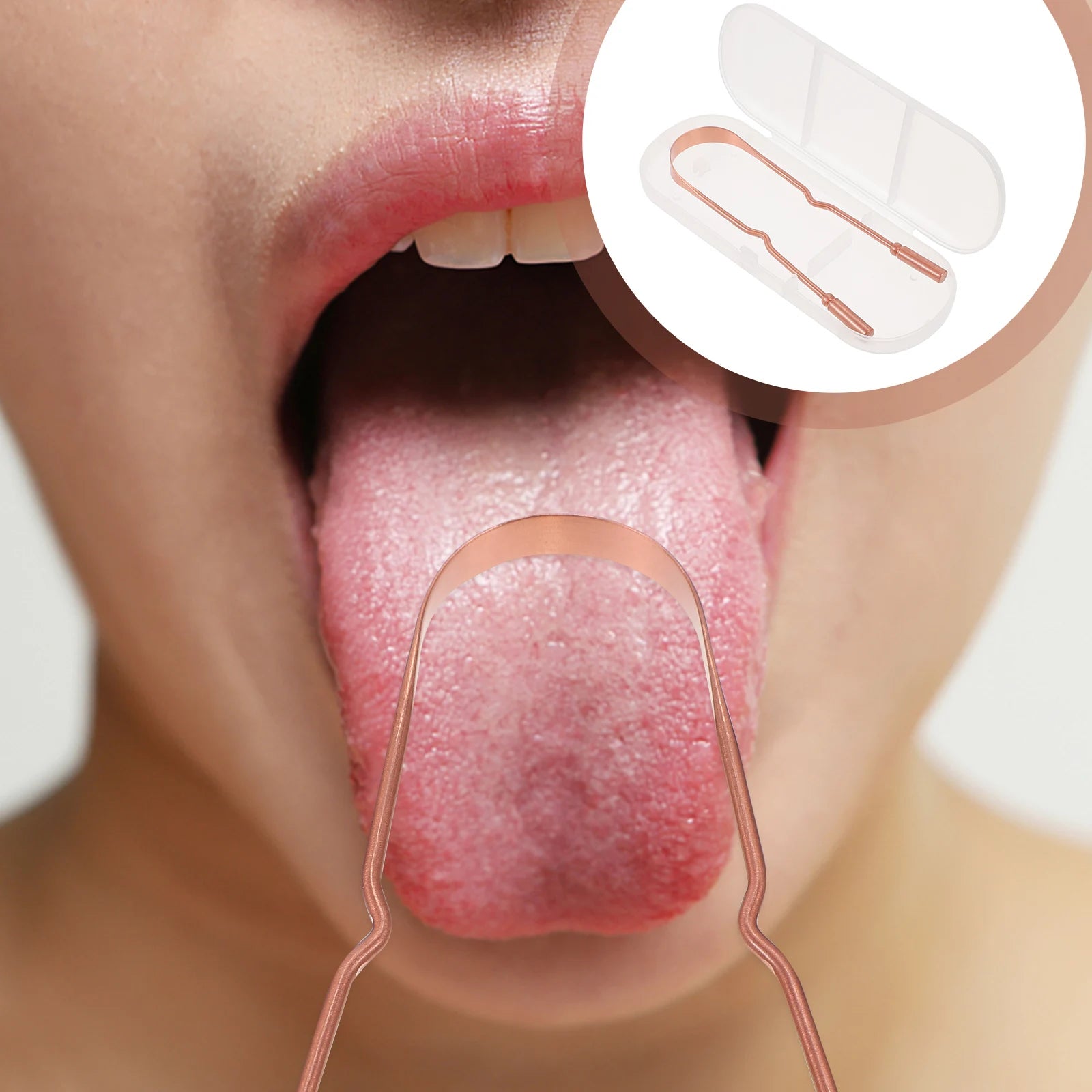 Tongue Scraper Cleaner For Tool Adults Metal Scraping Scrapers Cleaning Bad Breath Tounge Products Care Self Treatment Remover