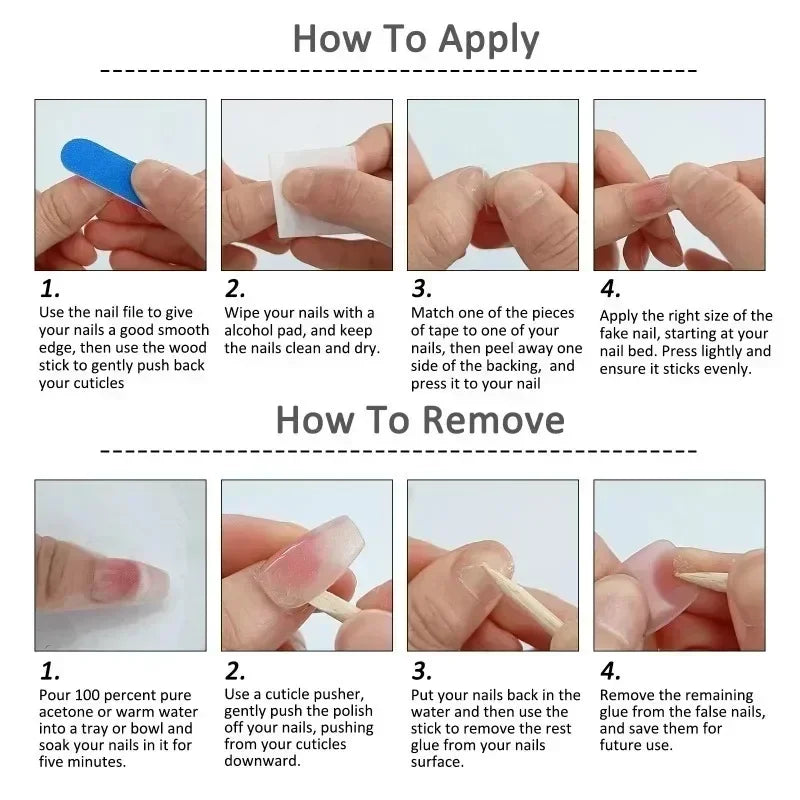 10Pcs 3D Green Flower Handmade Press on Nails French