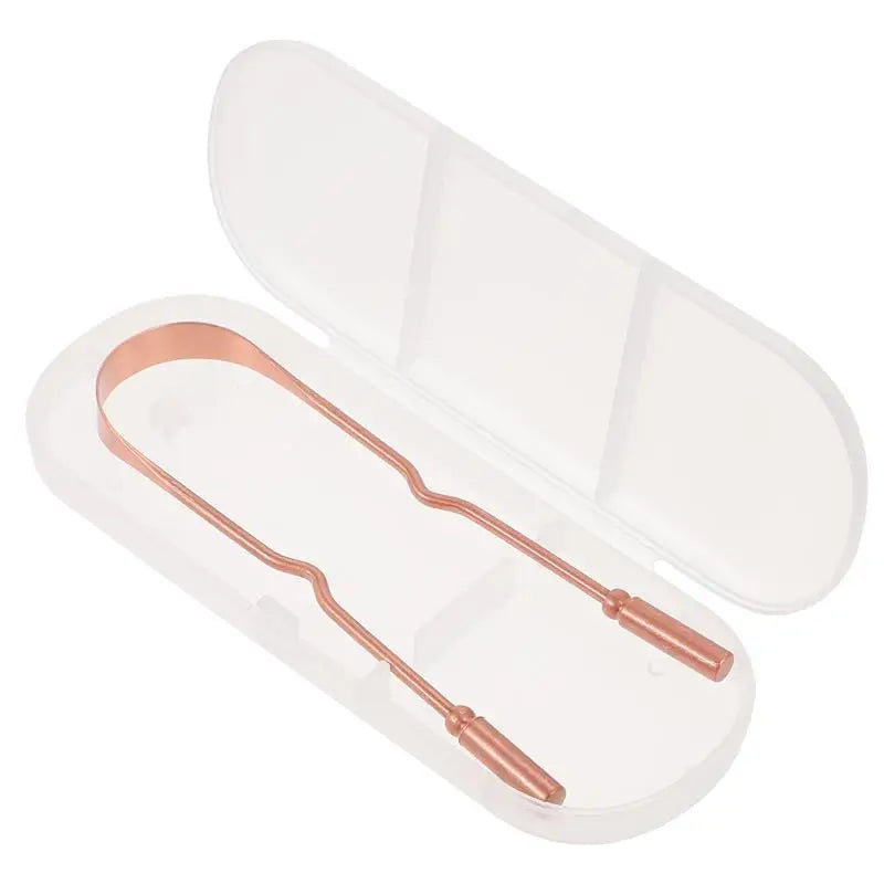 Tongue Scraper Cleaner For Tool Adults Metal Scraping Scrapers Cleaning Bad Breath Tounge Products Care Self Treatment Remover