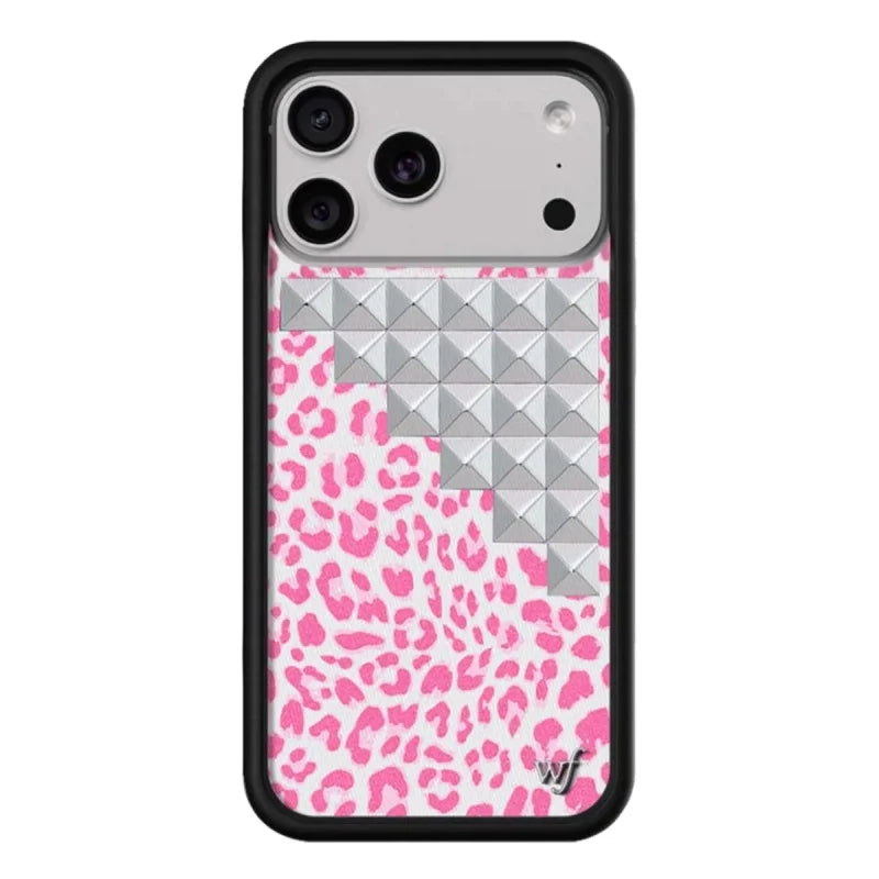 Wildflower Studs Collection Phone Case for iPhone 17ProMax 12 13 14 15 16 17 Pro Max Plus Air Custom 3D Rivet shockproof Cover