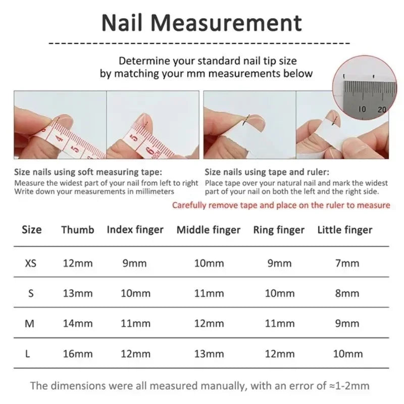 10Pcs 3D Green Flower Handmade Press on Nails French