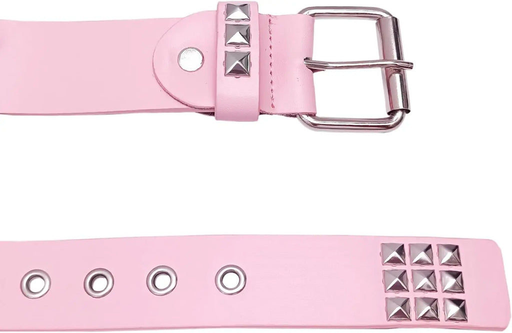 Studded Belt Punk Belt Y2K Goth Rivet Belts For Women Unisex Christmas Gift