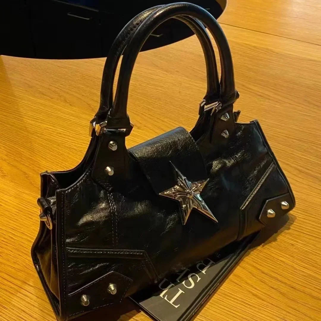 Gothic Star Girl Black Bag - Perfect for this Summer!
