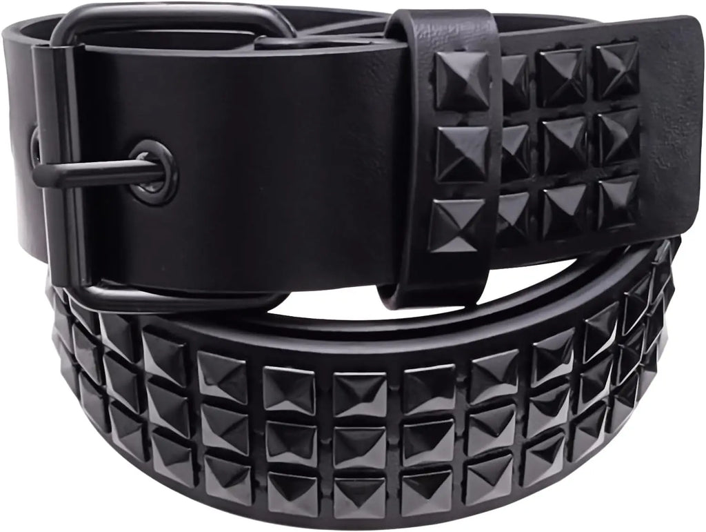 Studded Belt Punk Belt Y2K Goth Rivet Belts For Women Unisex Christmas Gift