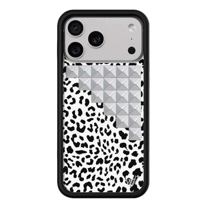 Wildflower Studs Collection Phone Case for iPhone 17ProMax 12 13 14 15 16 17 Pro Max Plus Air Custom 3D Rivet shockproof Cover